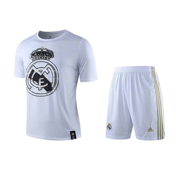 Entrainement Real Madrid Ensemble Complet 2019-20 Blanc